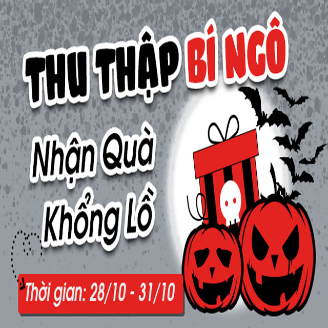 Thu thập bí ngô- Nhận quà khổng lồ