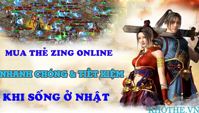 Làm thể nào để mua thẻ Zing online khi sinh sống ở Nhật nhanh chóng và tiết kiệm nhất