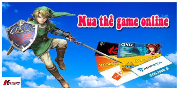 Mua thẻ game online chiết khấu cao tại Khothe.vn