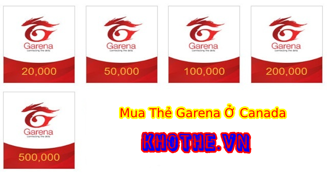 Cách Mua Và Nạp Thẻ Garena ở Canada Giá Rẻ Bất Ngờ